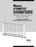 Preview for 13 page of fiberon SYMMETRY SIGNATURE Installation Instructions Manual