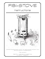 FIBI-STYLE FIBI-STOVE Instructions preview