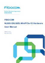 Fibocom NL668-EAU-00-MiniPCIe-10 User Manual preview