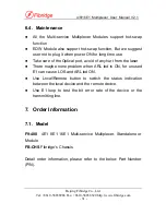 Preview for 32 page of Fibridge F9-480 Series User Manual