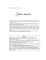 Preview for 43 page of Fichet-Bauche Complice Installation And Use Manual