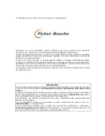 Preview for 56 page of Fichet-Bauche Complice Installation And Use Manual