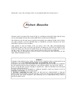 Preview for 82 page of Fichet-Bauche Complice Installation And Use Manual