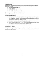 Preview for 8 page of Fidelity Measurement CSa Operation Manual