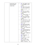 Preview for 65 page of Fidelity Measurement CSa Operation Manual