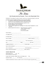 Preview for 3 page of Field & Stream Pro Series Manual