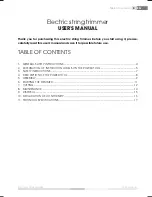 Preview for 2 page of Fieldmann FZS 2050-E User Manual