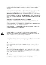 Preview for 2 page of Fieldmaster SABRE 1200 Owner'S/Operator'S Manual