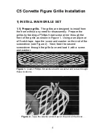 Preview for 3 page of Figure Engineering GRILLE SET Installation Manual