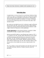 Preview for 3 page of FilterWater FW-2000 Operation Manual