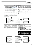 Preview for 23 page of Fimap Genie XS Use And Maintenance Manual