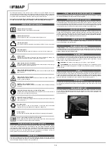 Preview for 10 page of Fimap MAXIMA BASE BT 2017 Use And Maintenance Manual