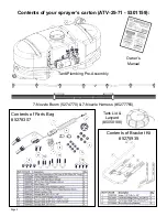 Preview for 2 page of Fimco ATV-25-71 Owner'S Manual