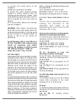 Preview for 21 page of Fimer TT165 AC/DC Instruction Manual