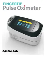 Preview for 1 page of FingerTip Pulse Oximeter Quick Start Manual