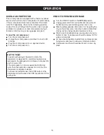 Preview for 16 page of Fini HYPRO5-165 Operator'S Manual