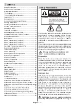 Preview for 2 page of Finlux 50FME249S-T Owner'S Manual