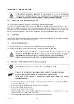 Preview for 18 page of Finn GM - EA700E PRO Use And Maintenance Manual