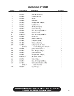 Preview for 39 page of Finn T30 HydroSeeder SD Parts And Operator'S Manual