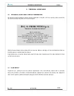 Preview for 56 page of FIORENTINI I115SSDE Instructions For Use And Maintenance Manual