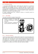 Preview for 20 page of Fiorenzato F4 EVO Installation, Use And Maintenance Manual