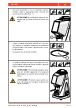 Preview for 35 page of Fiorenzato F4 EVO Installation, Use And Maintenance Manual