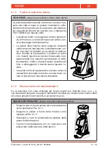 Preview for 37 page of Fiorenzato F4 EVO Installation, Use And Maintenance Manual