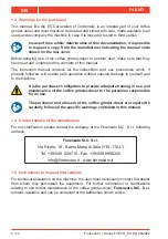 Preview for 50 page of Fiorenzato F4 EVO Installation, Use And Maintenance Manual