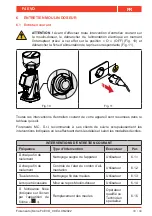 Preview for 121 page of Fiorenzato F4 EVO Installation, Use And Maintenance Manual