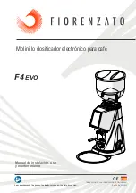 Preview for 177 page of Fiorenzato F4 EVO Installation, Use And Maintenance Manual