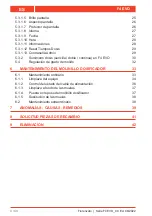 Preview for 180 page of Fiorenzato F4 EVO Installation, Use And Maintenance Manual