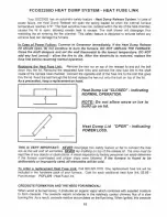 Preview for 16 page of Fire Chief FCOS2200D Owner'S Manual