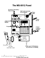 Preview for 6 page of Fire-Lite Alarms MS-5012 Installation, Operation, And Programming Manual