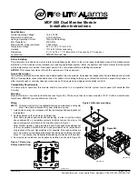 Fire-Lite MDF-300 Installation Instructions preview