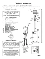 Preview for 3 page of Fire Sense LTCSPH-SS Owner'S Manual