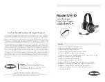 Firecom UH-10 Quick Start Manual preview