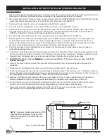 Preview for 7 page of Firegear FPB-24LTFS-N Installation And Operating Instructions Manual