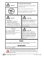 Preview for 2 page of Firegear Linear Outdoor Fire Installation And Operating Instructions Manual