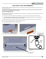 Preview for 15 page of Firegear NFOD42 Series Owners & Installation Manual