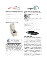 Preview for 2 page of FireKing MediaVault HD MVHD-250 Manual