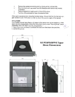 Preview for 14 page of Fireline FGi 5 Taper Installation And Operating Instructions Manual