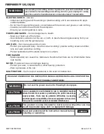 Preview for 8 page of Firepower FP 95 FC Operating Manual  & Installation Manual