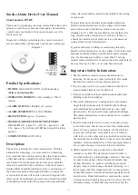 Preview for 1 page of FirePro FP510V User Manual