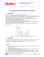 Preview for 2 page of FirePro FPC-1 Technical Manual