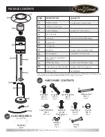 Preview for 4 page of Firesense 1902415 Assembly / Care & Use Instructions