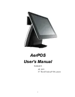 Firich Enterprise AerPOS AP-3435 User Manual preview