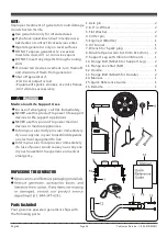 Preview for 8 page of Firman P03608 Owner'S Manual