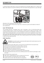 Preview for 14 page of Firman T07571F Operator'S Manual