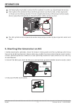 Preview for 22 page of Firman T07571F Operator'S Manual