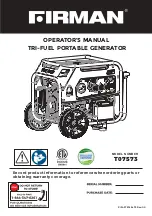 Firman T07573 Operator'S Manual preview